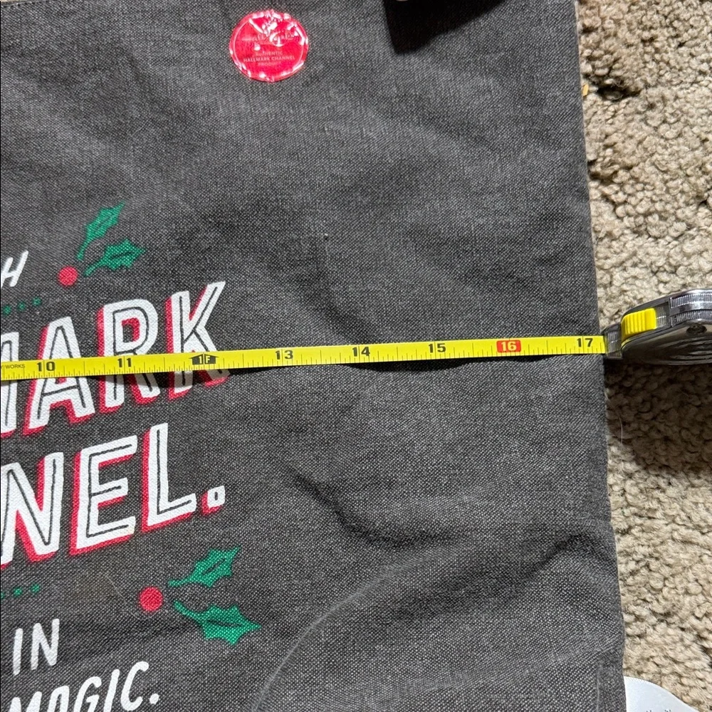 BNWT Hallmark Gray and Red Tote Bag - Picture 3 of 5